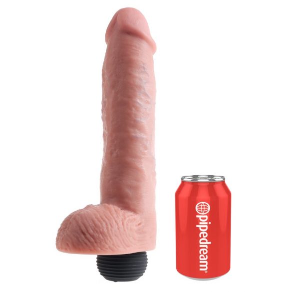 King Cock 11 - dildo ejaculator realist (28 cm) - natural