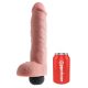 King Cock 11 - dabiskas izskata šļācoša dildo (28cm) - dabisks