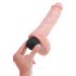 King Cock 11 - realistischer spritzender Dildo (28 cm) - Naturfarbe