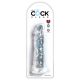 King Cock Clear 8 - iminapaga suur dildo (20cm)