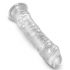 King Cock Clear 8 - duże dildo z zaciskiem (20 cm)