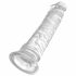 King Cock Clear 8 - Large Suction Cup Dildo (8 inch)