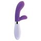 Classix Waterproof G-Spot Vibrator with Clitoral Arm (Purple)