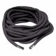 Shibari Silk Rope - Black Bondage Rope - 10m