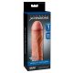 X-TENSION Perfect 1 - lebensechte Penis-Hülle (17,7cm) - Naturfarbe