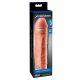 X-TENSION Mega 3 - realistický návlek na penis (22,8cm) - prírodný