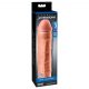 X-TENSION Mega 3 - Realistic Penis Sleeve (22.8cm) - Natural