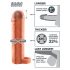 X-TENSION Perfect 1 - cock ring penis sleeve (17.7 cm) - natural