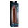 X-TENSION Perfect 2 - Ball Strap Penis Sleeve (19cm) - Dark Natural