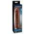 X-TENSION Perfect 2 - Ball Strap Penis Sleeve (19cm) - Dark Natural