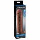 X-TENSION Perfect 2 - Ball Strap Penis Sleeve (19cm) - Dark Natural