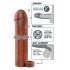 X-TENSION Perfect 2 - Ball Strap Penis Sleeve (19cm) - Dark Natural