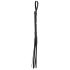 Fetish Fantasy Deluxe Cat-O-Nine Whip - 65cm - Black