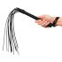 Fetish Fantasy Deluxe Cat-O-Nine Whip - 65cm - Black