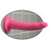 Dillio 7 - suction cup, lifelike dildo (18cm) - pink