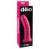 Dillio 8 - godemichet réaliste avec ventouse (20cm) - rose