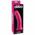 Dillio 8 - kinnitusjalaga realistlik dildo (20 cm) - roosa