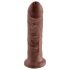 King Cock 8 Dildo (20cm) - Brown"