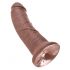 King Cock 8 dildo (20 cm) - pruun