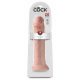 King Cock 14 - Large Suction Cup Dildo (36cm) - Natural