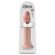 King Cock 14 - Large Suction Cup Dildo (36cm) - Natural