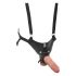 King Cock Strap-on 10 - hohler Dildo mit Umschnallgurt (25cm)