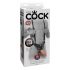 King Cock Strap-on 10 - wydrążone dildo z uprzężą (25 cm)