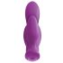 3Some Joie Totale - Triple Vibromasseur Rechargeable et Radio (Violet)