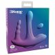 3Some Rock N' Ride - Rechargeable, Radio Triple Vibrator (Purple)