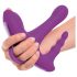 3Some Rock n’ Ride - Rechargeable, Remote-Controlled Triple Vibrator (Purple)