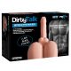 PDX Dirty Talk - realistický sténající penis dildo torzo masturbátor (přírodní)