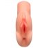 PDX Double Stroker - 2-in-1 Realistic Masturbator (Natural)