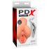 PDX Pick Your Pleasure Stroker - 2in1 - realistický masturbátor (prírodný)