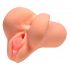 PDX Pick Your Pleasure Stroker - 2in1 - realistický masturbátor (prírodný)