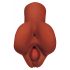 PDX Pick Your Pleasure Stroker - 2in1 Realistic Masturbator (Brown)