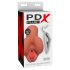 PDX Pick Your Pleasure Stroker - realistični masturbator 2v1 (temno naraven)