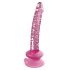 Icicles No. 86 - Pink Glass Penis Dildo