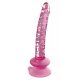 Dildo in Vetro a Forma di Pene Icicles No. 86 (Rosa)