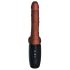 King Cock Plus 7.5 - Thrusting Vibrator with Balls (Brown)