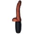 King Cock Plus 7.5 - Thrusting Vibrator with Balls (Brown)