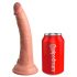 King Cock Elite 7- Saugfuß, realistischer Dildo (18cm) - natürlich