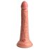 King Cock Elite 7- upínací, realistický vibrátor (18 cm) - prírodný