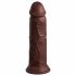 King Cock Elite 8 - Sugpropp Dildo (20cm) - Brun