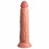 King Cock Elite 9 - vibromasseur à ventouse 23 cm - naturel