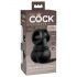 King Cock Crown Jewels - Vibrating Penis Ring (Black)