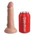 King Cock Elite Beginner's - opzetbare dildo (natuurlijk)