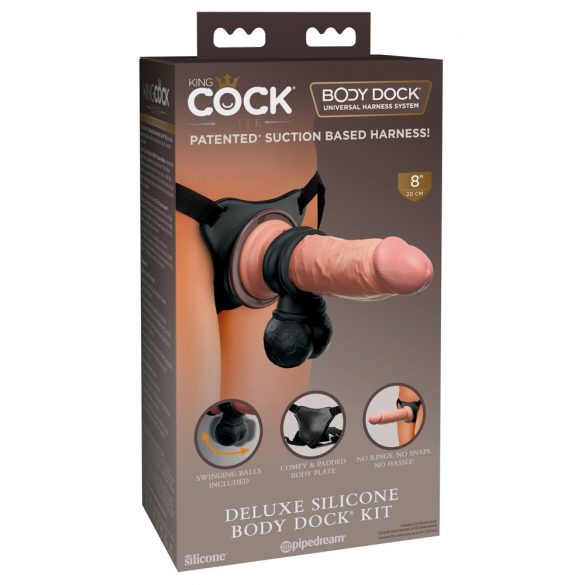 King Cock Elite Deluxe - sada pripojiteľných dild