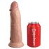 King Cock Elite Deluxe - dołączany zestaw dildo