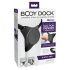 Body Dock G-spot Pro - oplaadbare, draadloze strap-on slip (zwart)