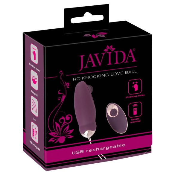 Javida - kabelloses, pulsierendes Vibro-Ei (Lila)